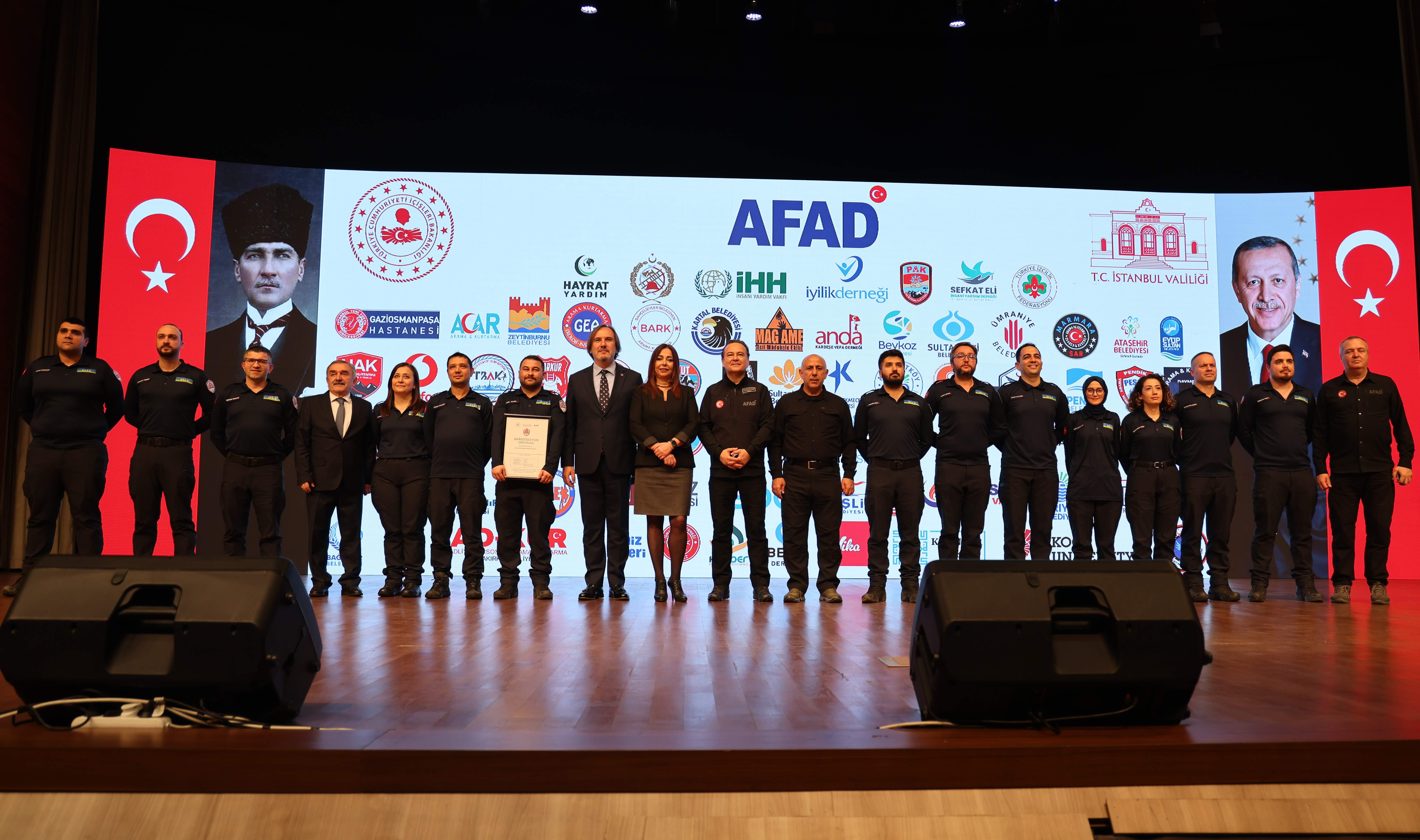 Aksa Arama Kurtarma Timi, AFAD Akreditasyonu ile Türkiye’de Bir İlke İmza Attı